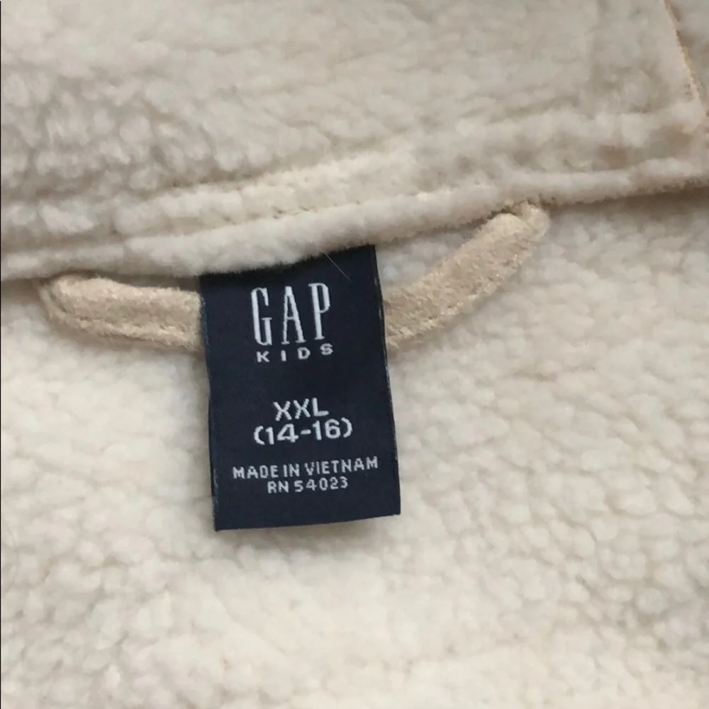 Sherpa Jacket - Faux Sheepskin Gap Girls XXL-14/16
